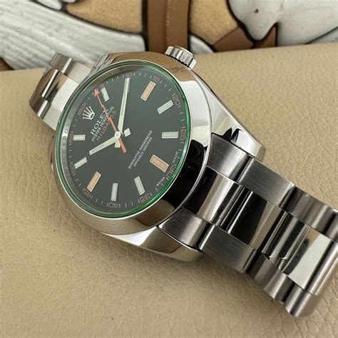 Oggi mi faccio il Milgauss vetro verde 